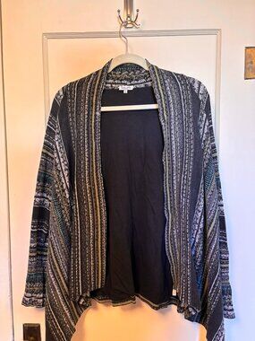Splendid Y2K vintage  open drape cardigan cotton modal BUTTERSOFT